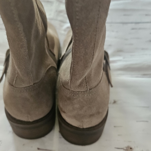 Kensie Women's Dalinda Tan High Buckle Boots Size 10 - Picture 6 of 10